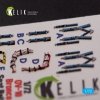 KELIK K72081 OV-10D+ Bronco interior 3D decals for ICM kit 1/72